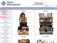 Tablet Screenshot of directinternationalinc.com